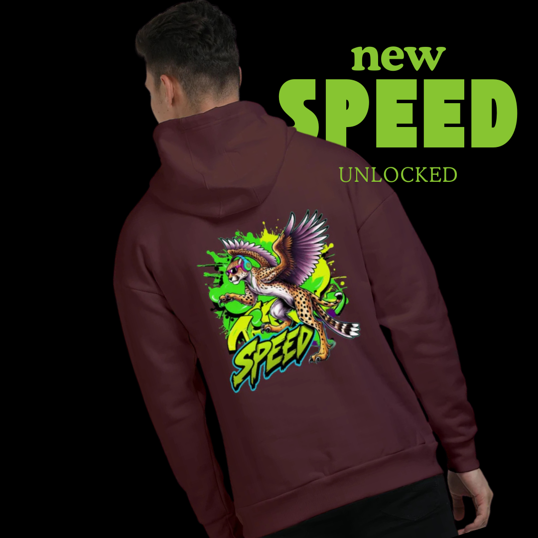 Speed Away Oversized Hoodies