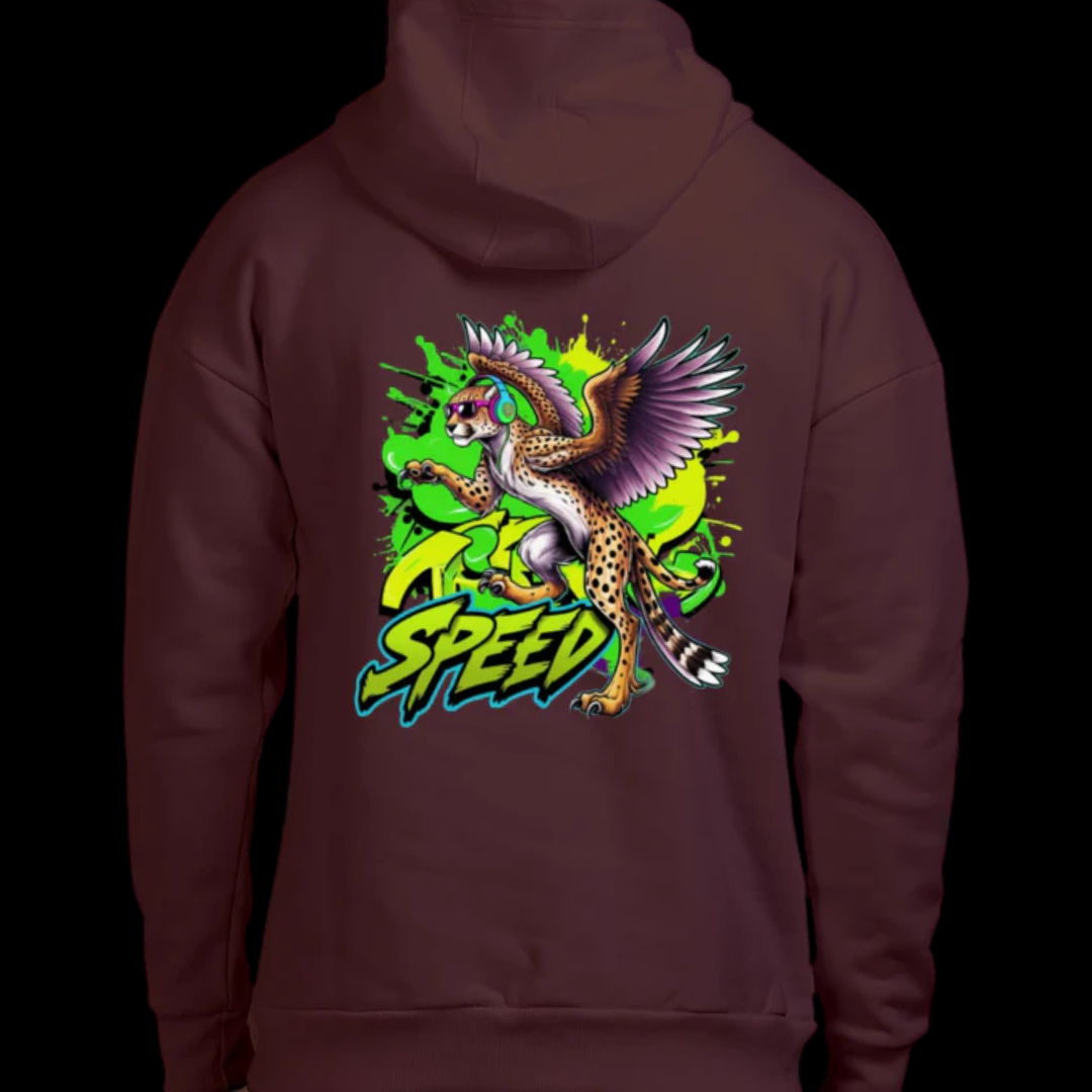 Speed Away Oversized Hoodies